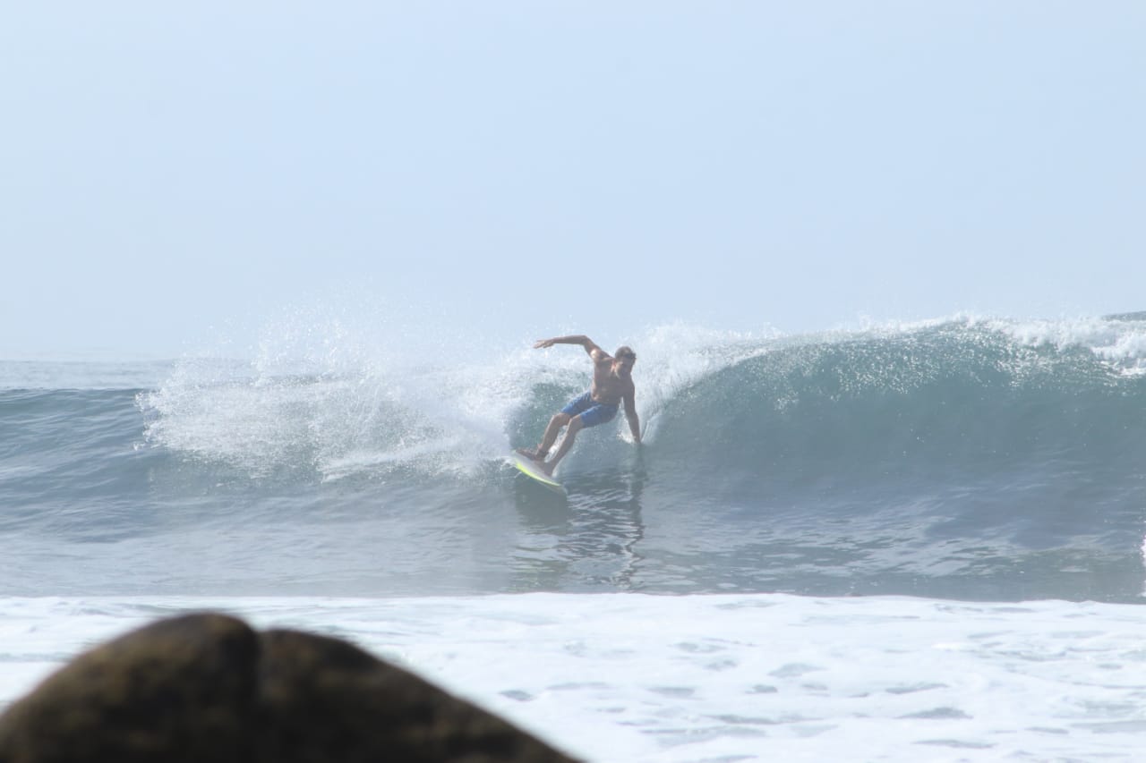 Surfing in El Salvador