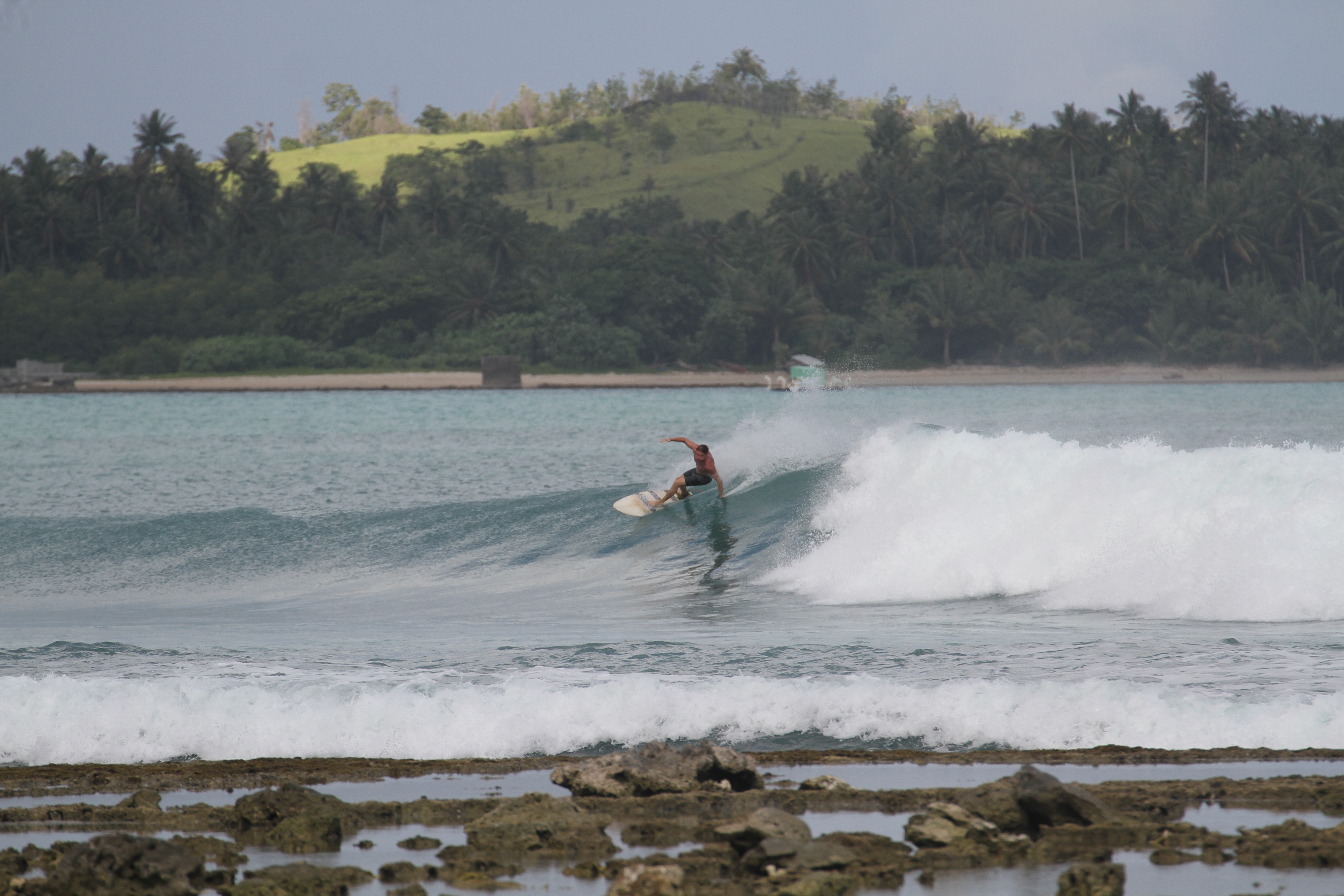 Surfing in Sumatra